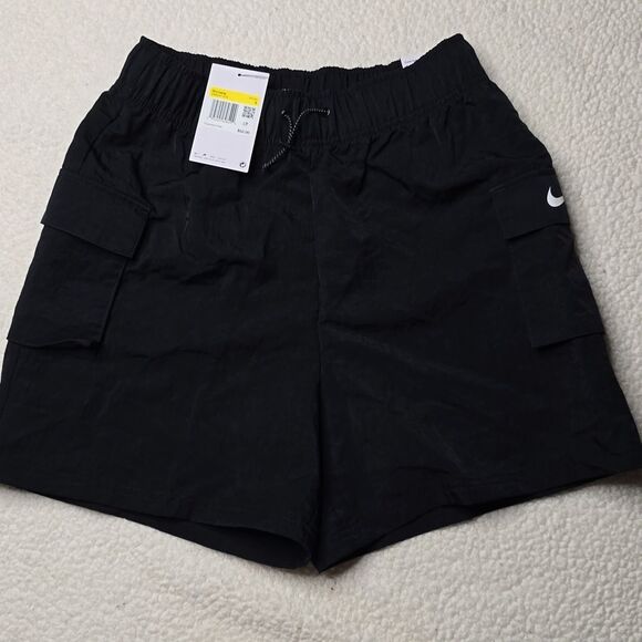 1275 NWT Womens Nike Woven High-Rise Shorts Small - Picture 3 of 7